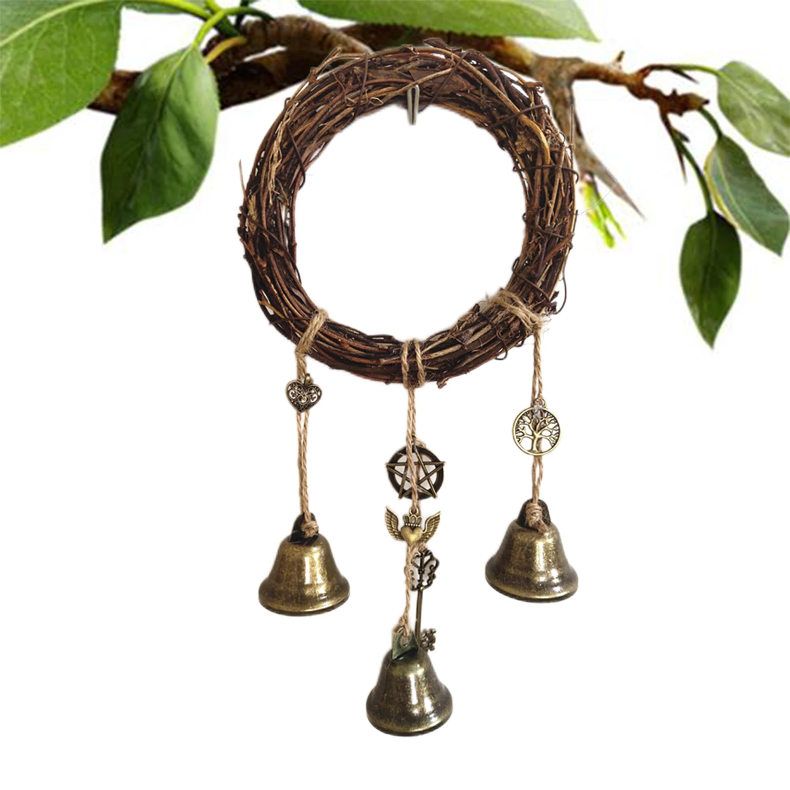 Ведьмы колокольчики для защиты ведьмы ветер колокольчик Ведьма Декорации