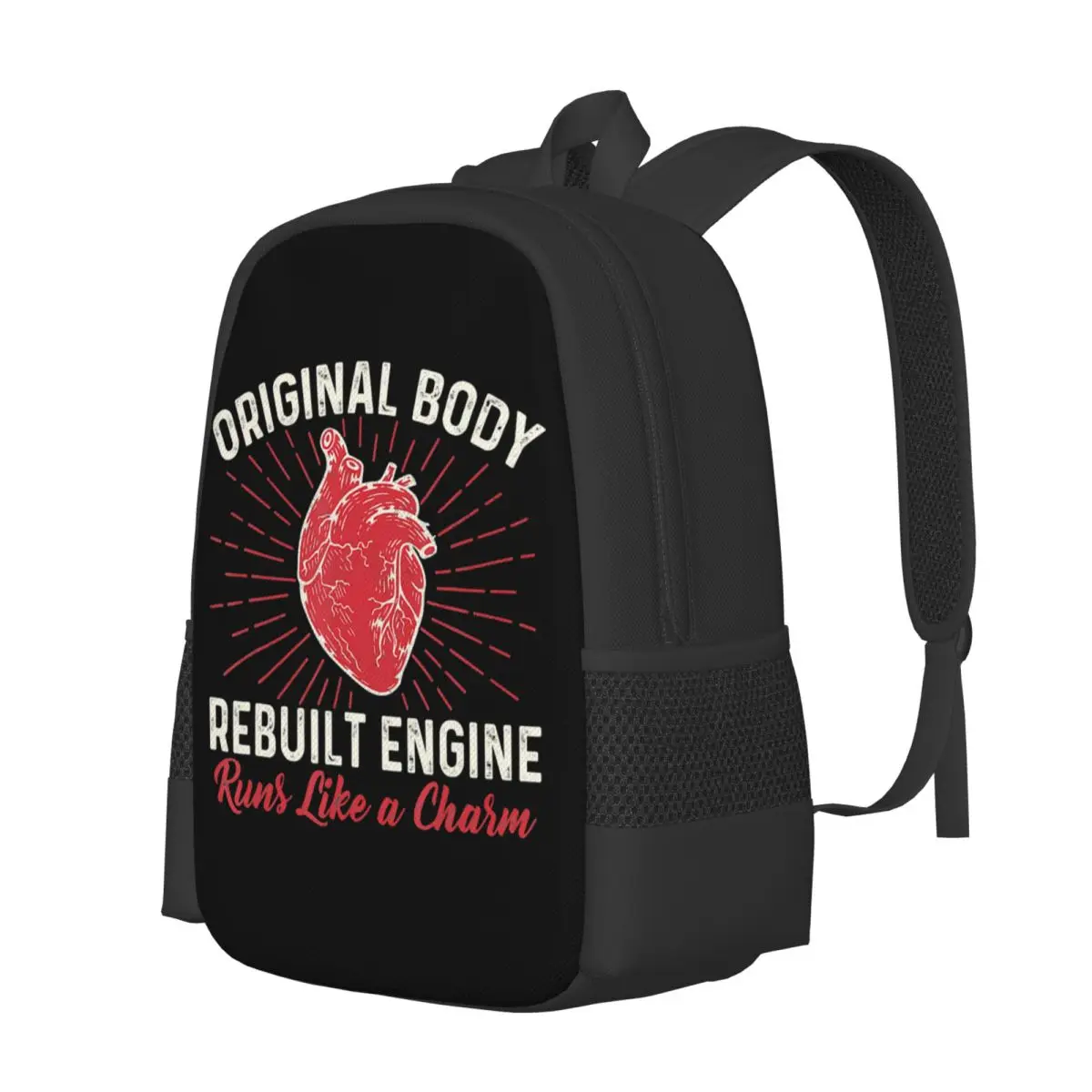 Оригинальный корпус перестроенный двигатель сердечный ритм рюкзак для