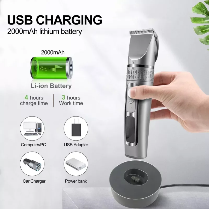 

NEW2023 Fashion Desigh Hair Trimmer Beard Razors Shaving Accessories Machine Noise Hair Cutting Hair Removal Clipper Porfessiona