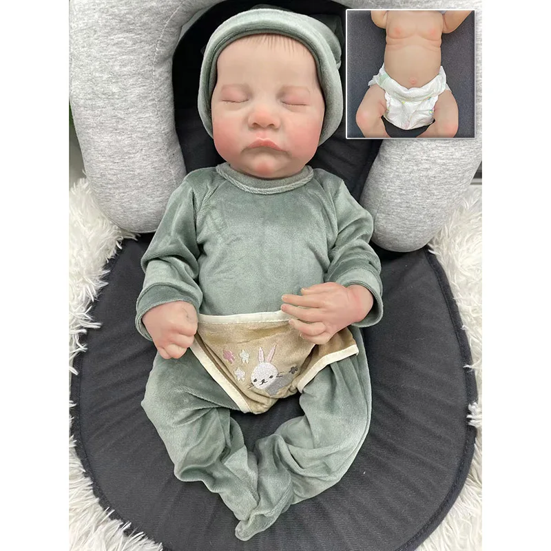 48 см Reborn Baby Levi мягкий винил 100% 3D кожа ручной работы с видимыми венами