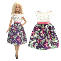 nk official fashion white dress party skirt for barbie doll 16 bjd sd doll clothes accessories play house dressing up