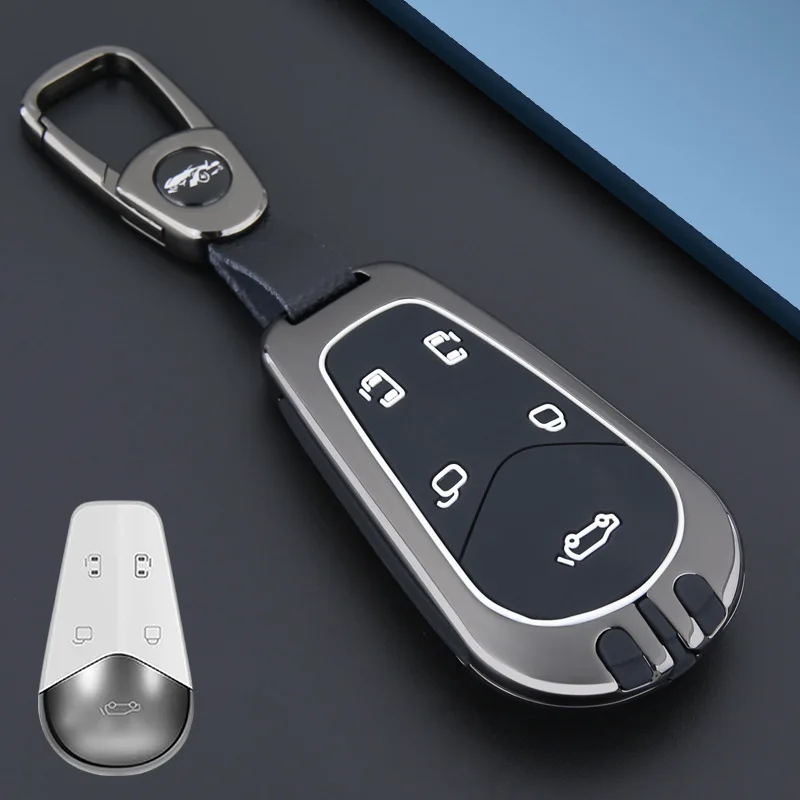 

Брелок для ключей автомобиля из цинкового сплава, умная Оцинкованная Крышка для автомобиля Voyah Dreamer Dream Free, декоративные аксессуары для интерьера