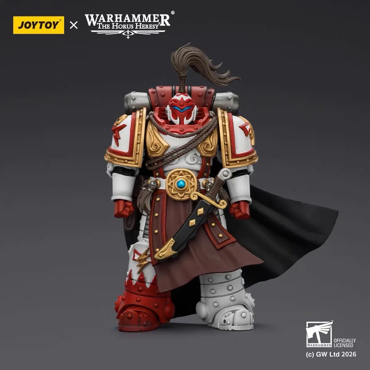 Фото Аксессуары: Фигурки Joytoy Warhammer 1/18 White Scars Hibou Khan, Seeker of Atonement №1