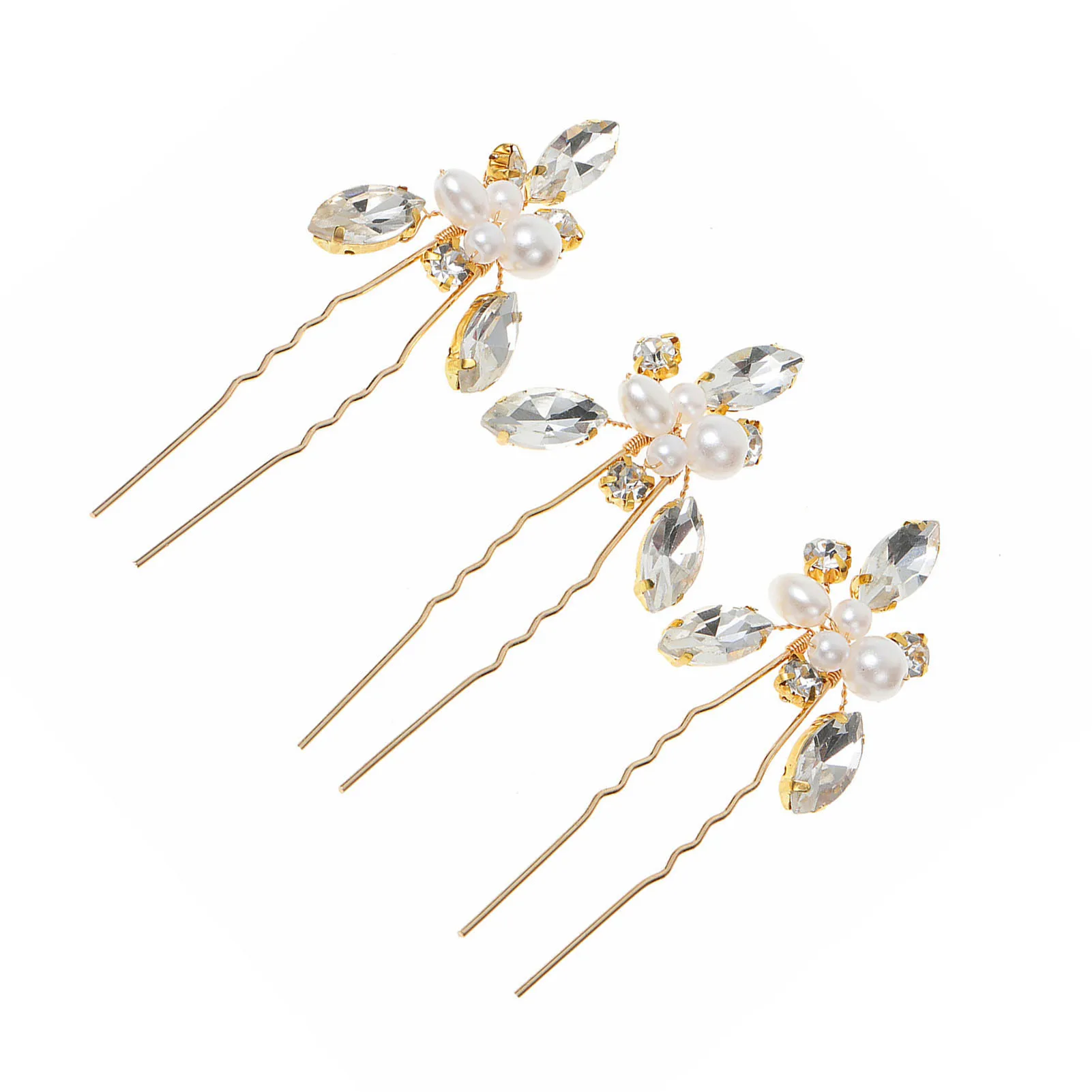 

Серебряные шпильки для волос U-образной формы со стабильным жемчугом, элегантный головной убор для чонсам, свадебное платье невесты