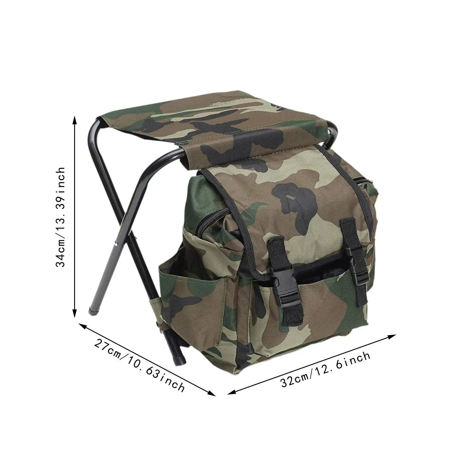 Стул для рыбалки с сумкой легкий многофункциональный компактный складной стул