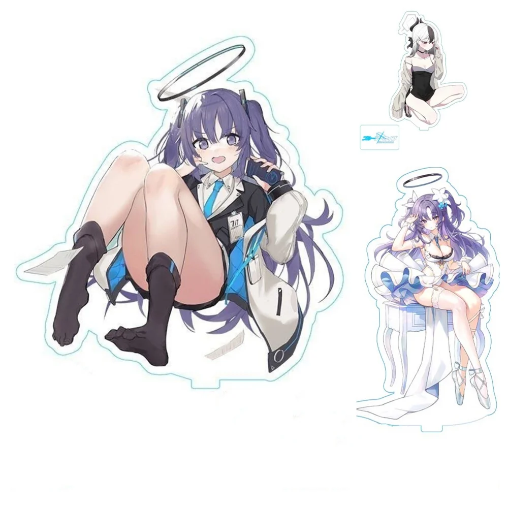 15 см аниме Blauw Archief акриловая подставка модель косплей Шарм каракары орнамент