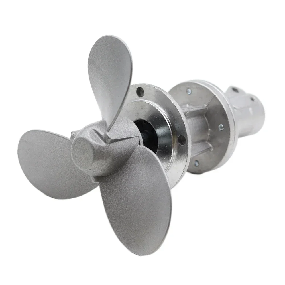 DIY бензиновая газонокосилка модифицированный лодочный гребной винт триммер для