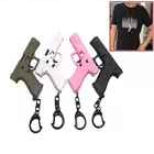 Мини G45 в форме пистолета, дизайнерский брелок с пистолетом, брелок для ключей, тактическая цепочка для ключей, необычная крутая Подарочная идея бойфренда, брелки, украшения