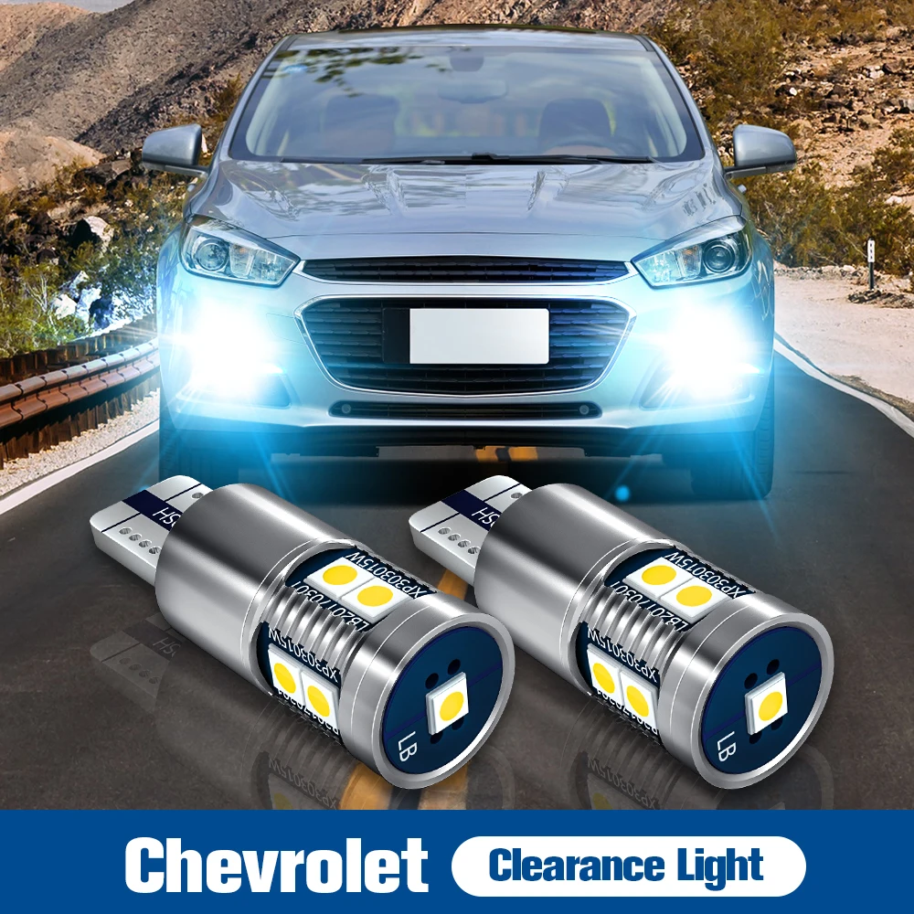 

2x LED Clearance Light Parking Lamp W5W T10 Canbus For Chevrolet Aveo Captiva Corvette Cruze Epica Lacetti Niva Nubira Orlando