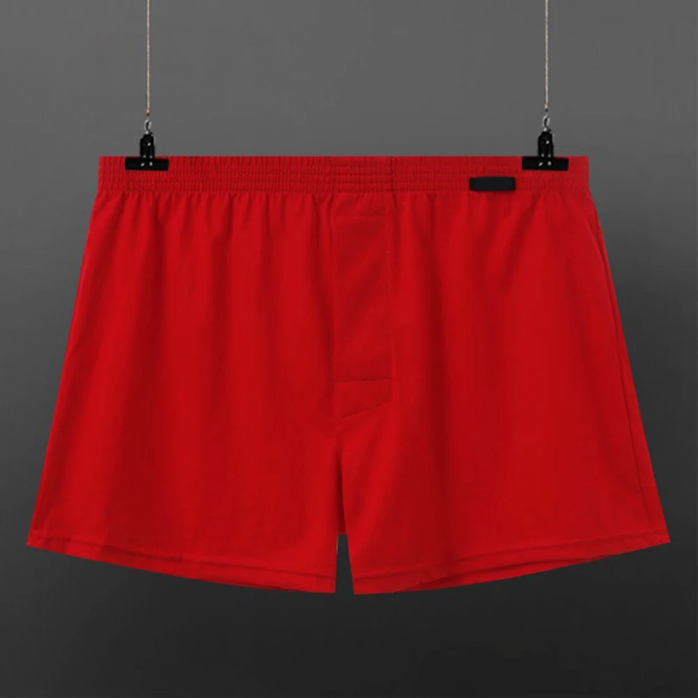 Мужские пикантные свободные боксеры удобное мягкое нижнее белье домашние шорты