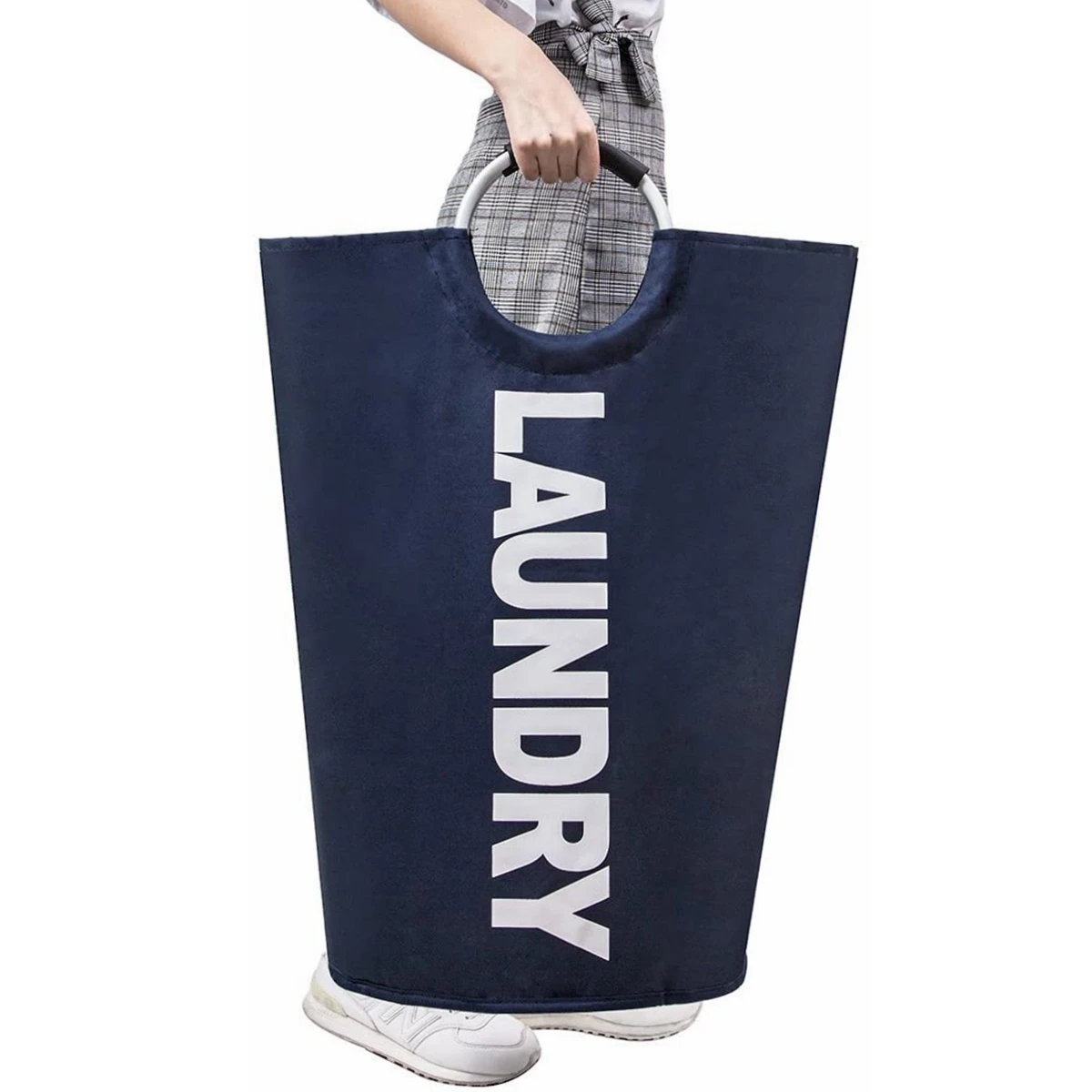 

Водонепроницаемая корзина для хранения грязной одежды, органайзер для игрушек, складная корзина, большая сумка для белья, домашняя Рабочая ...