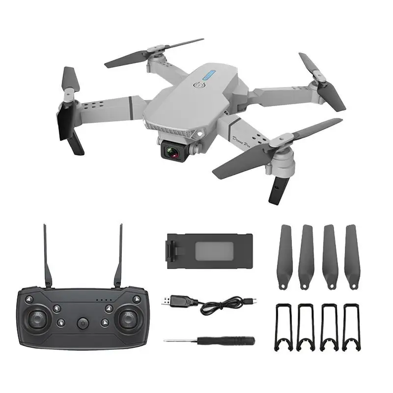 

Drone With Camera E88pro Ultralight Foldable Dual-Camera Aircraft RC Drone Toy For Kids Boys Girls Christmas Birthday