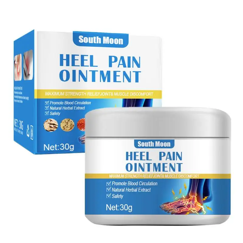 

30g Heel Soreness Ointment Rheumatoid Herbal Ointment Waist Sprain Foot Bone Spur Health Care Relax Muscles Dropshipping