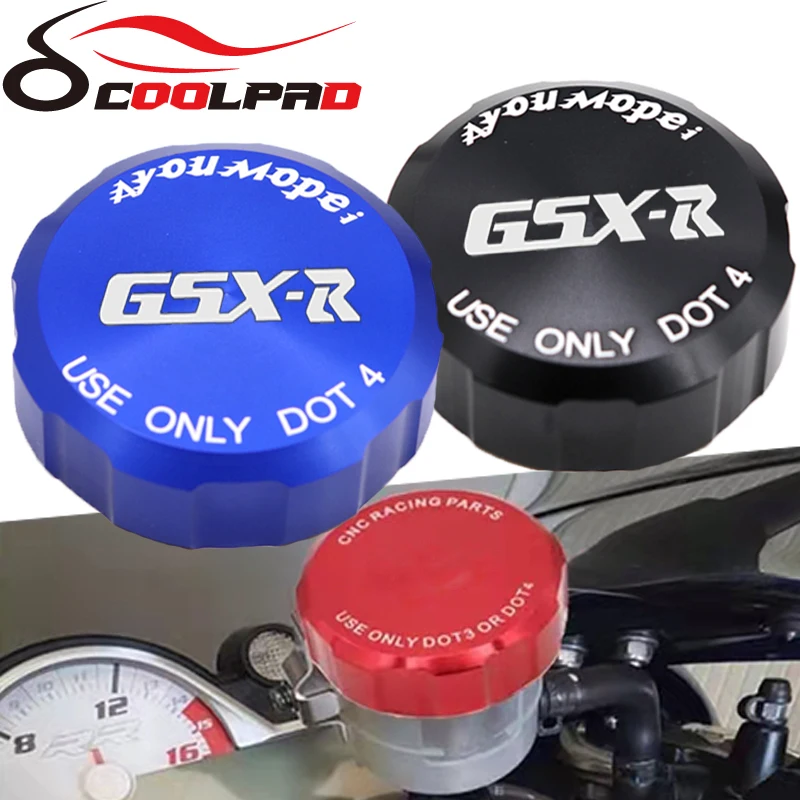 

GSX-R For Suzuki Gsxr 750 600 1000 GSXR600 K1-K13 K5 K6 K9 Moto CNC Front Brake Fluid Cylinder Cover GSX-R 600 GSX-R 750