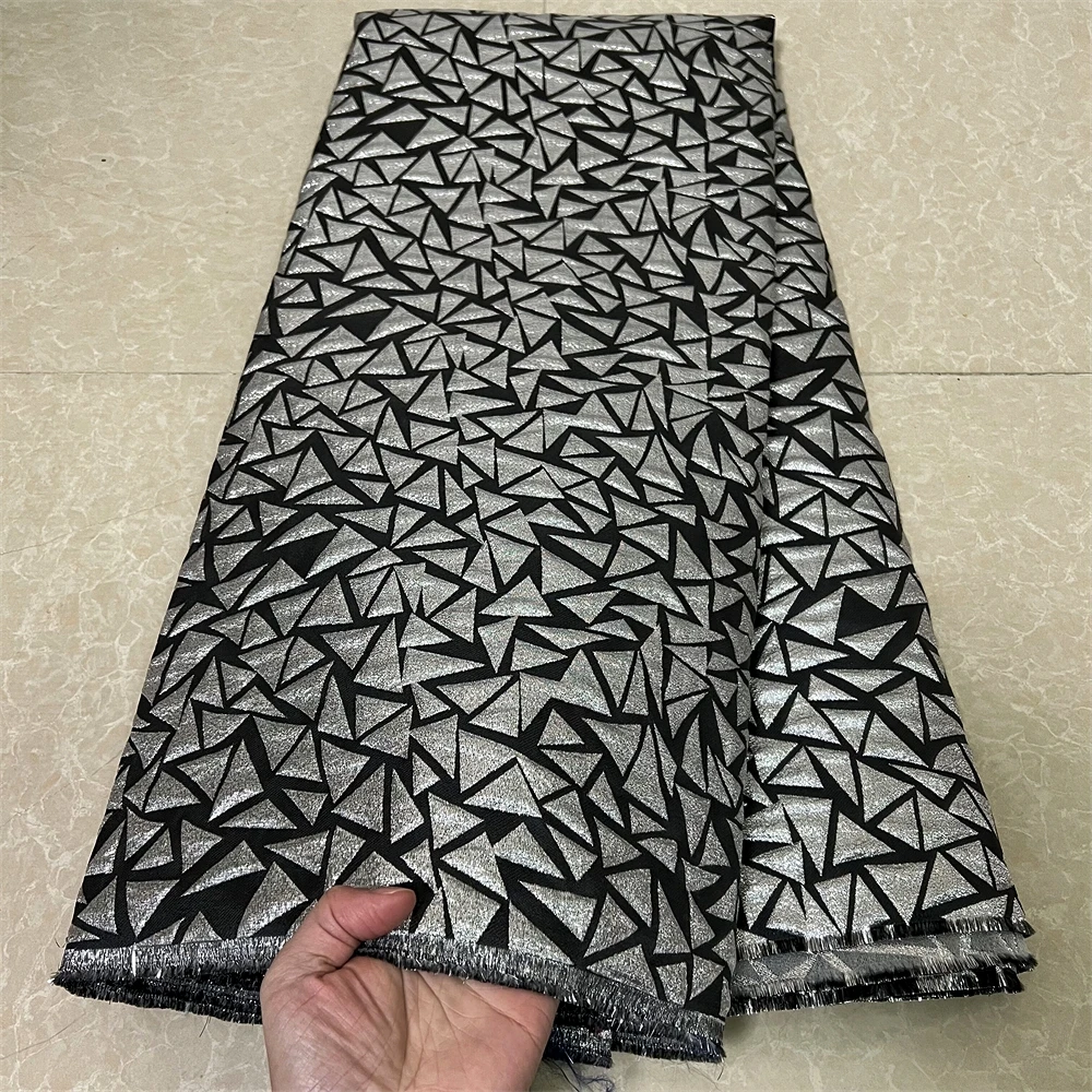 2024 африканская жаккардовая кружевная ткань для женщин вышивка женские платья