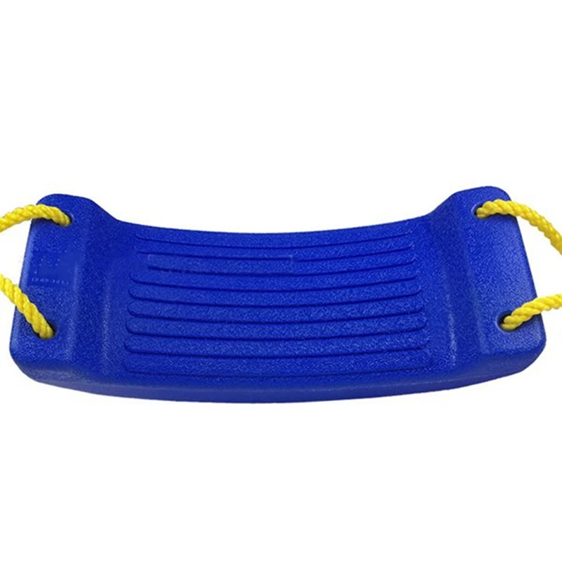 Пластиковые качели Набор игрушечных сидений с регулируемой веревкой для сада