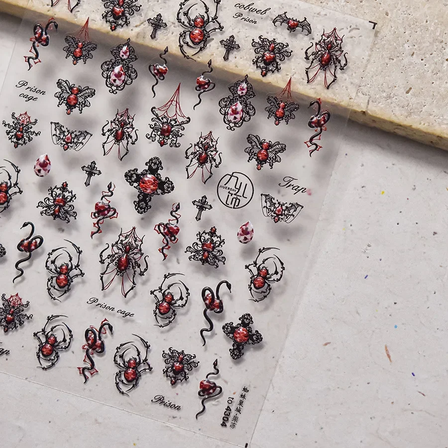 Хэллоуин ужасный кроваво-красный темный паук Lair Snake Высокое качество желе серии