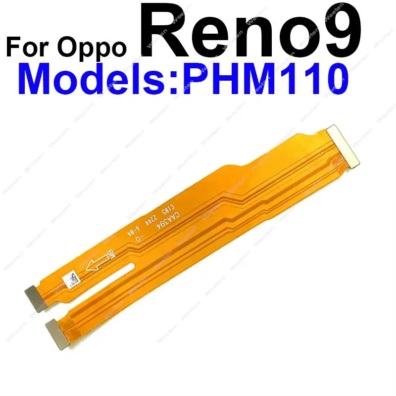 Для OPPO Reno 7 8 9 Pro Plus 7Se 4G 5G Гибкий кабель для материнской платы ЖК-дисплей слот