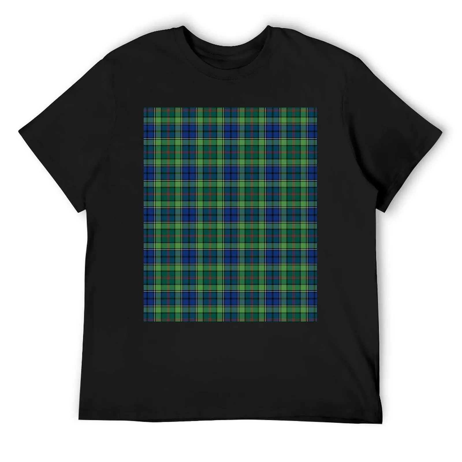 Футболка Clan Rutledge Tartan с рисунком синие арховные баскетбольные футболки мужские