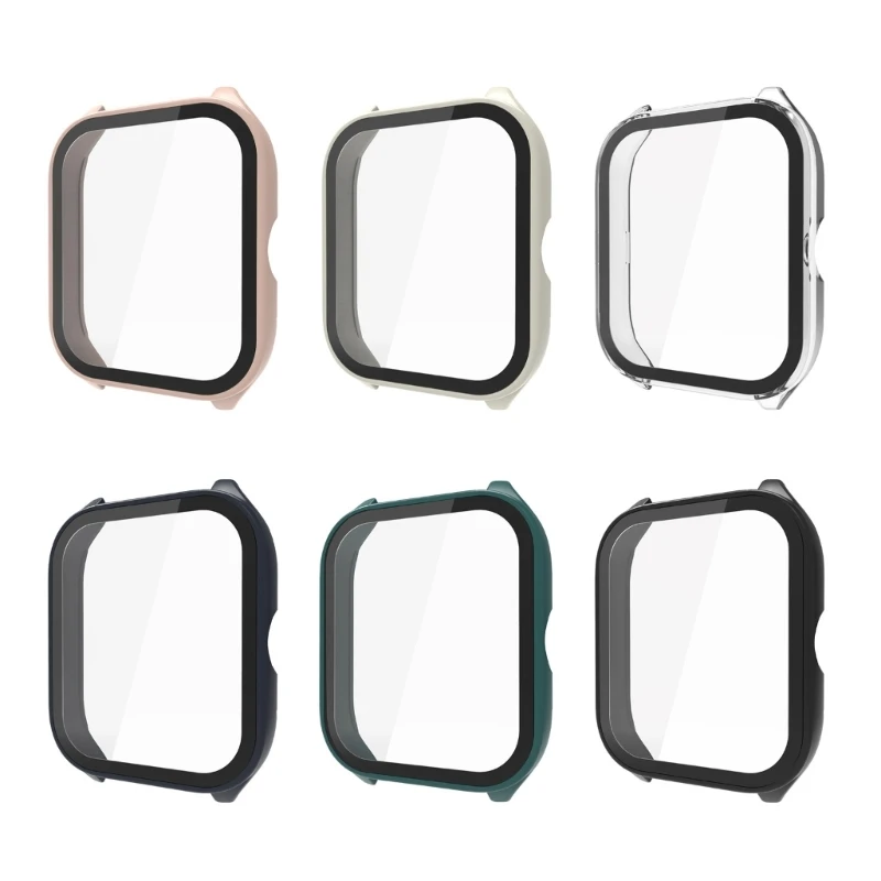 

Smartwatch Protect Tempered-Glass Film Hard PC Cover for Amazfit GTS 4 Smart Watch Screen Bumper Shell Protector Shockproof