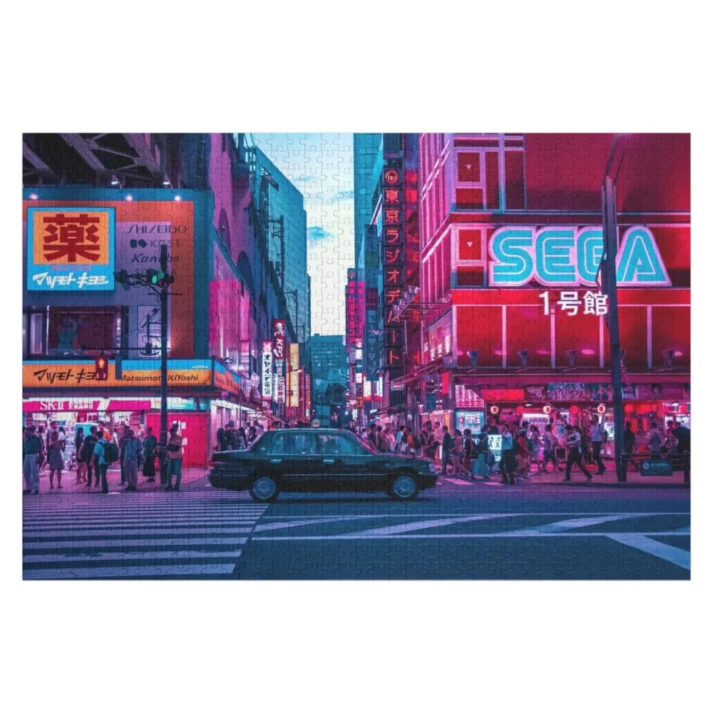 Вечерние прицелы Акихабара Пазл Аниме Настраиваемый подарок с фотографией