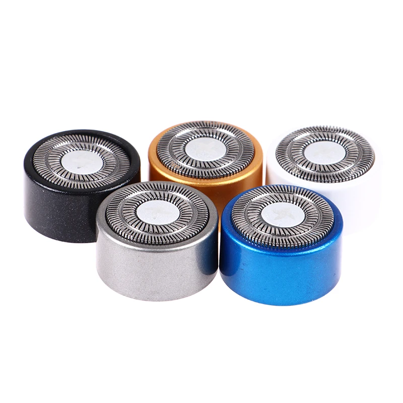 1 шт. портативная мини-электробритва для мужчин триммер бороды Сменная головка