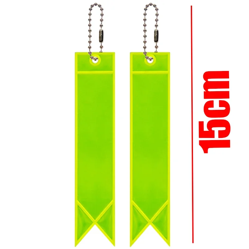 

Светоотражающая бирка высокой видимости для школьной сумки, рюкзака, велосипедного брелка, предупреждающая подвеска из ПВХ, отражатель для ночного бега и ходьбы