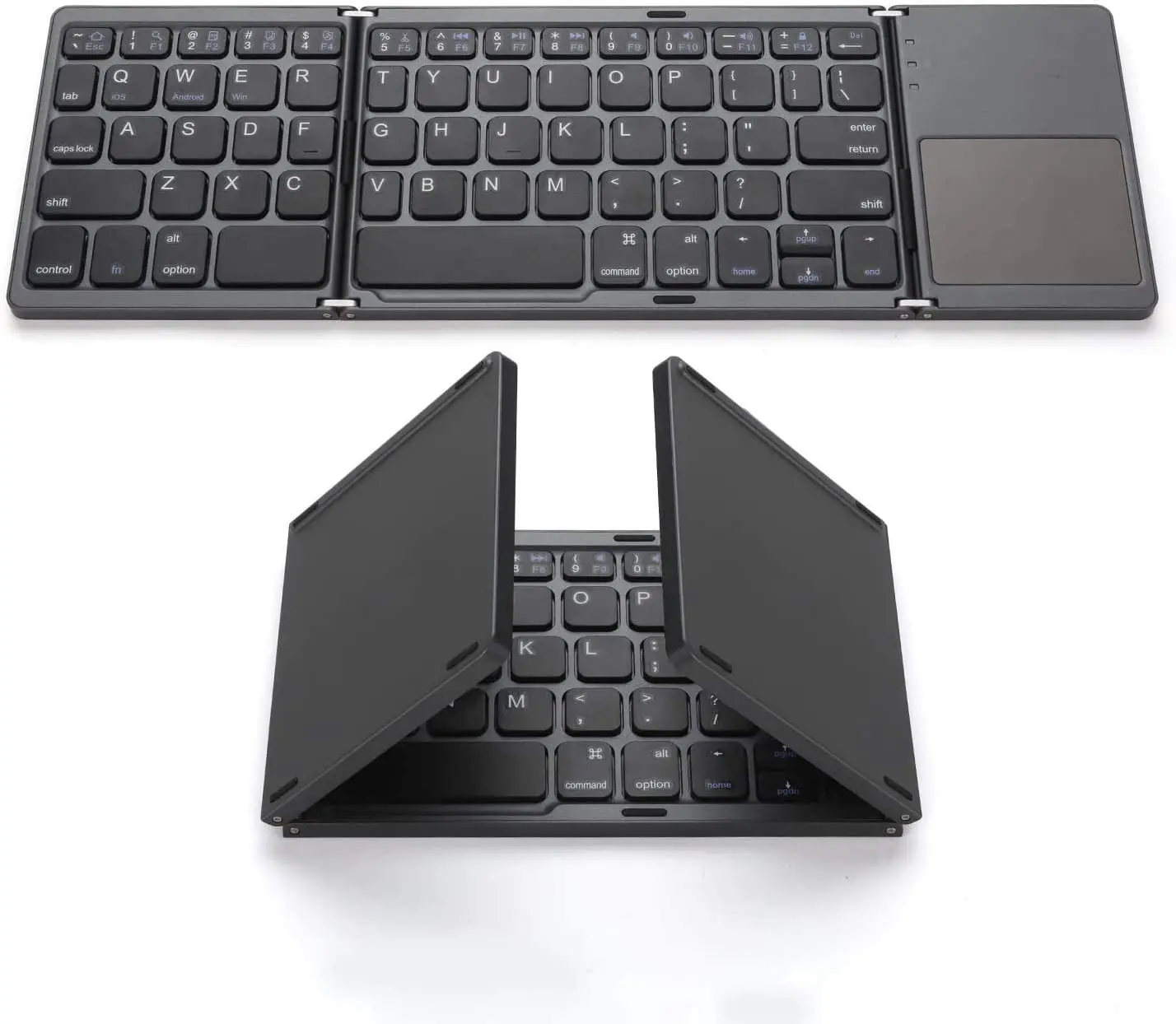 

Wireless Folding Bluetooth Keyboard With Touchpad For Windows Android IOS Phone Multi-Function Button Mini Tastat