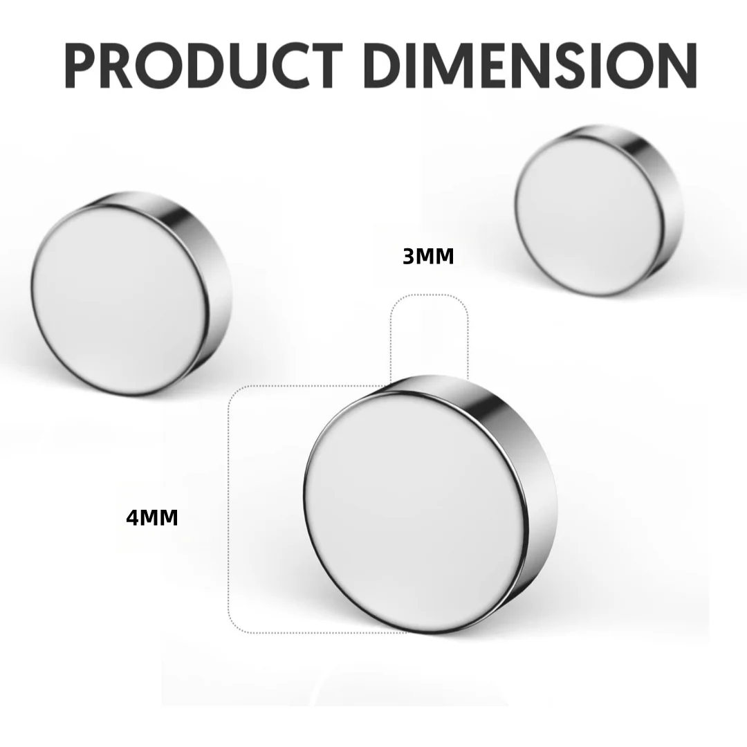 

Магниты-диски круглые разноцветные для творчества 4x3, 5x2, 5x3, 6x3, 8x2, 10x2