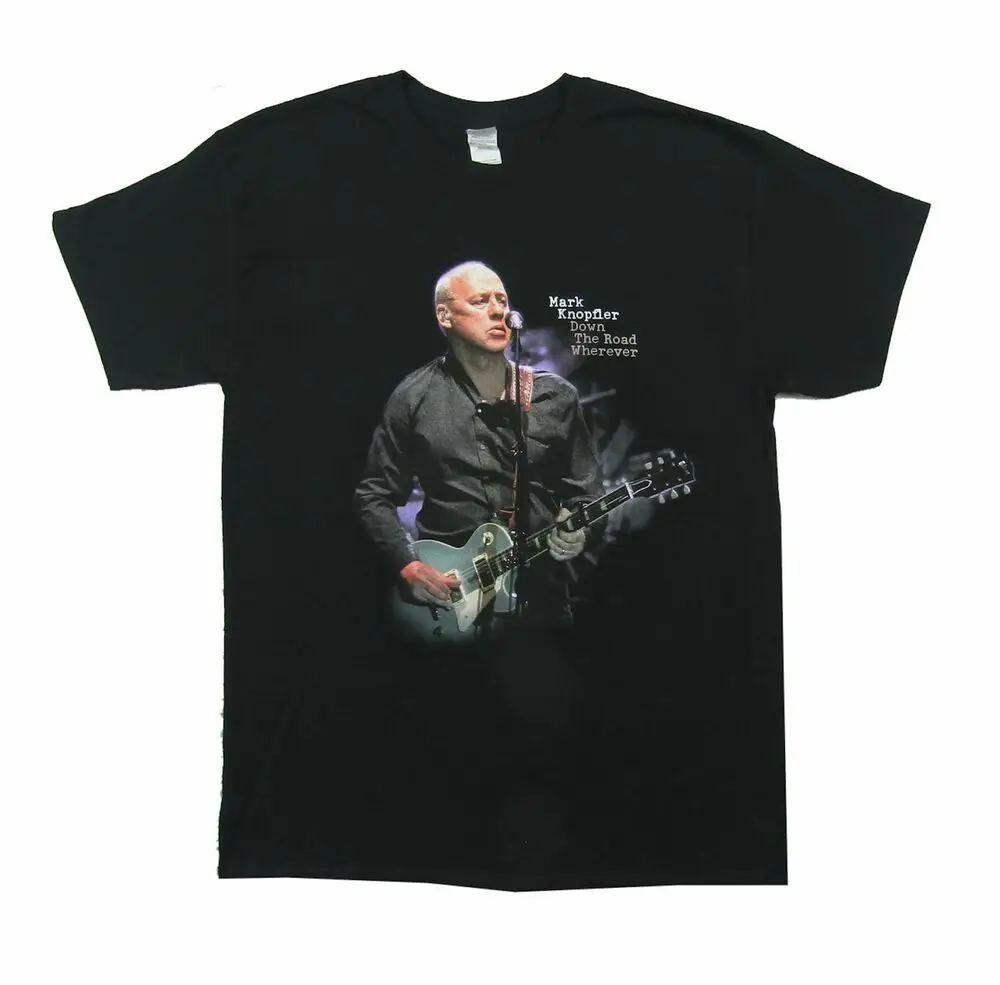 

Mark Knopfler Photo Tour 2019 Mens Black T Shirt New