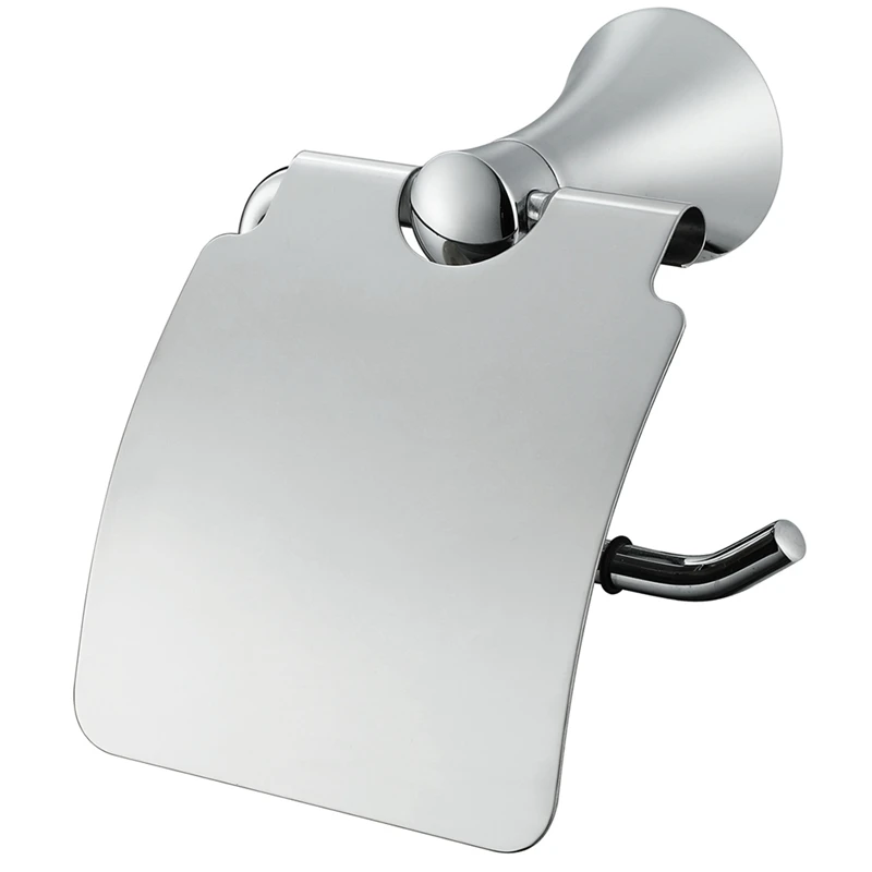 

Bathroom Tissue Holder Chrome-Plated Stainless Steel Toilet Paper Holder Bathroom Pendant Decoration Shelf Rack