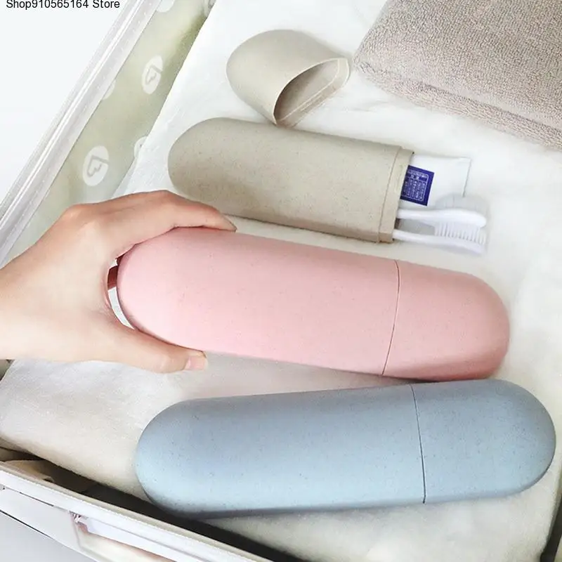 

1PC Portable ToothBrush Storage Box Travel Camping Toothbrush Case Cover Safety Health Bathroom Storage Organizer Box