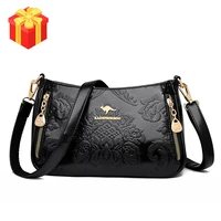 luxury brand handbags for women big capacity bucket bags pu leather embossed high quality crossbody should bags for lady