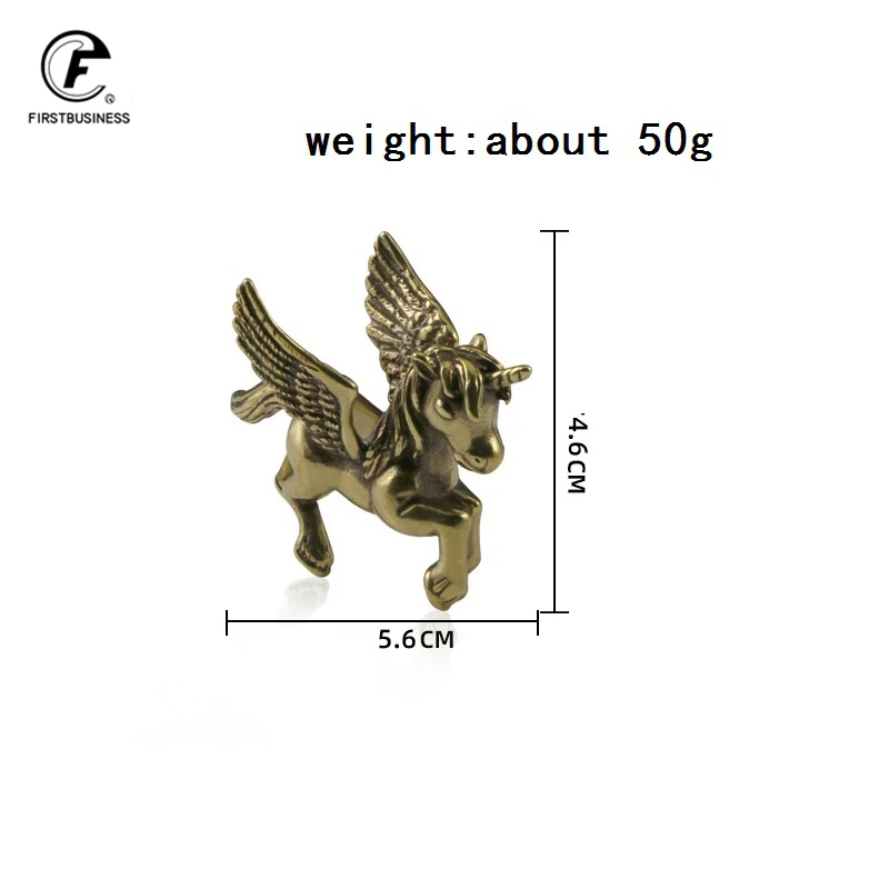 

Винтажная медная статуэтка Пегас