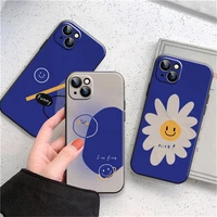 funny art smiley phone case for iphone 11 pro 13 max 12 mini se 2020 6s 7 8 plus xr xs soft silicon back cover funda coque