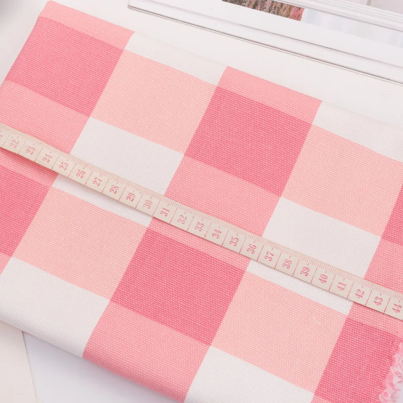 Ткань из полиэстера и льна с принтом 50*150 см