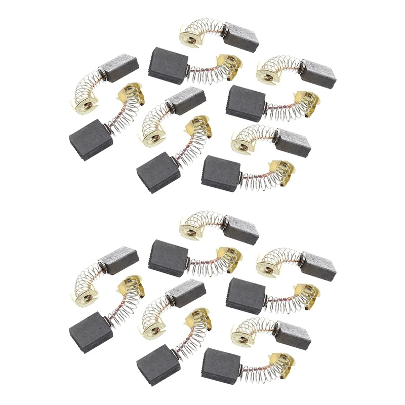 

10 Packs Pcs 16Mm X 13Mm X 6Mm Motor Carbon Brushes For Power Tool