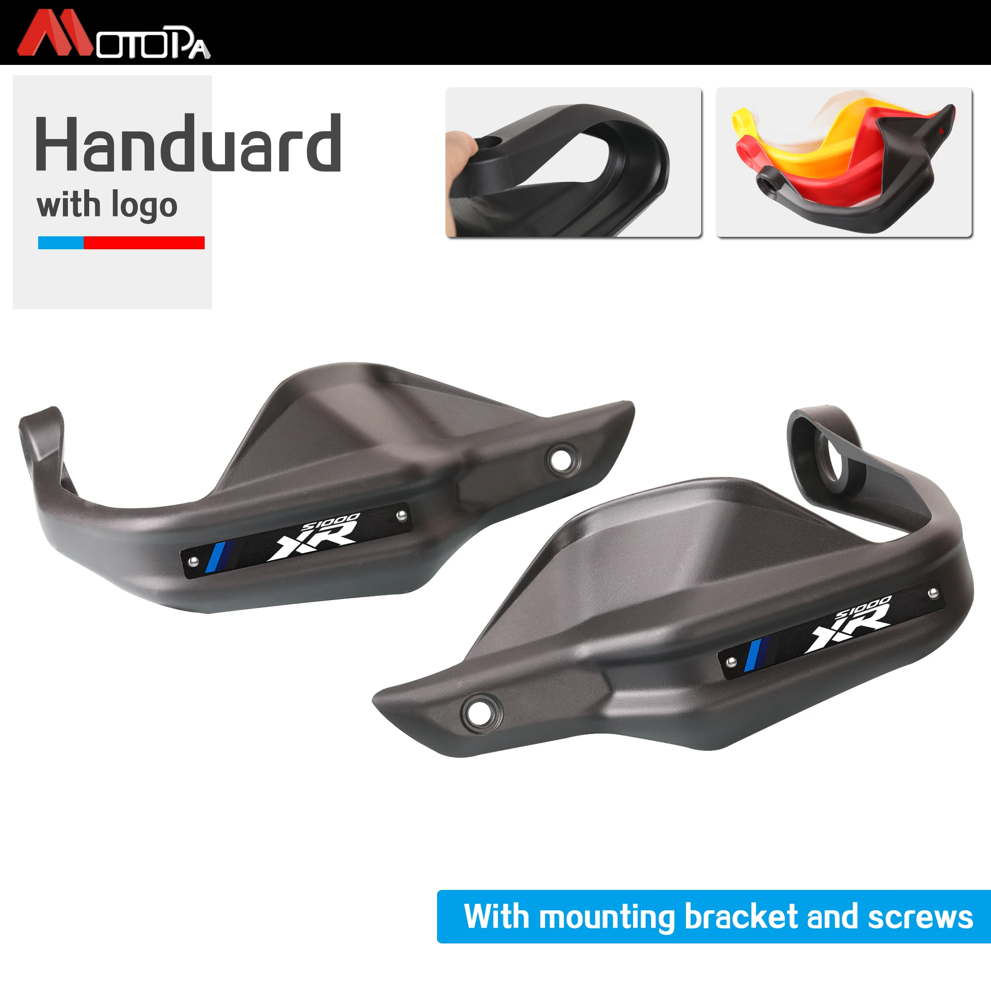 

НОВЫЕ с логотипом Мотоциклетные щитки для рук для BMW S1000XR S100 XR 2016-2023 Аксессуары для мотоциклов Руль Защитные щитки для рук Защитники