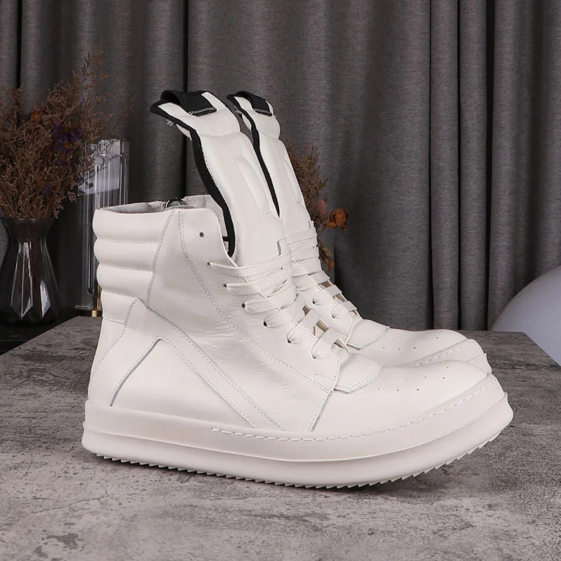 Кроссовки Ro мужские/женские высокие берцы перевернутые треугольные на толстой