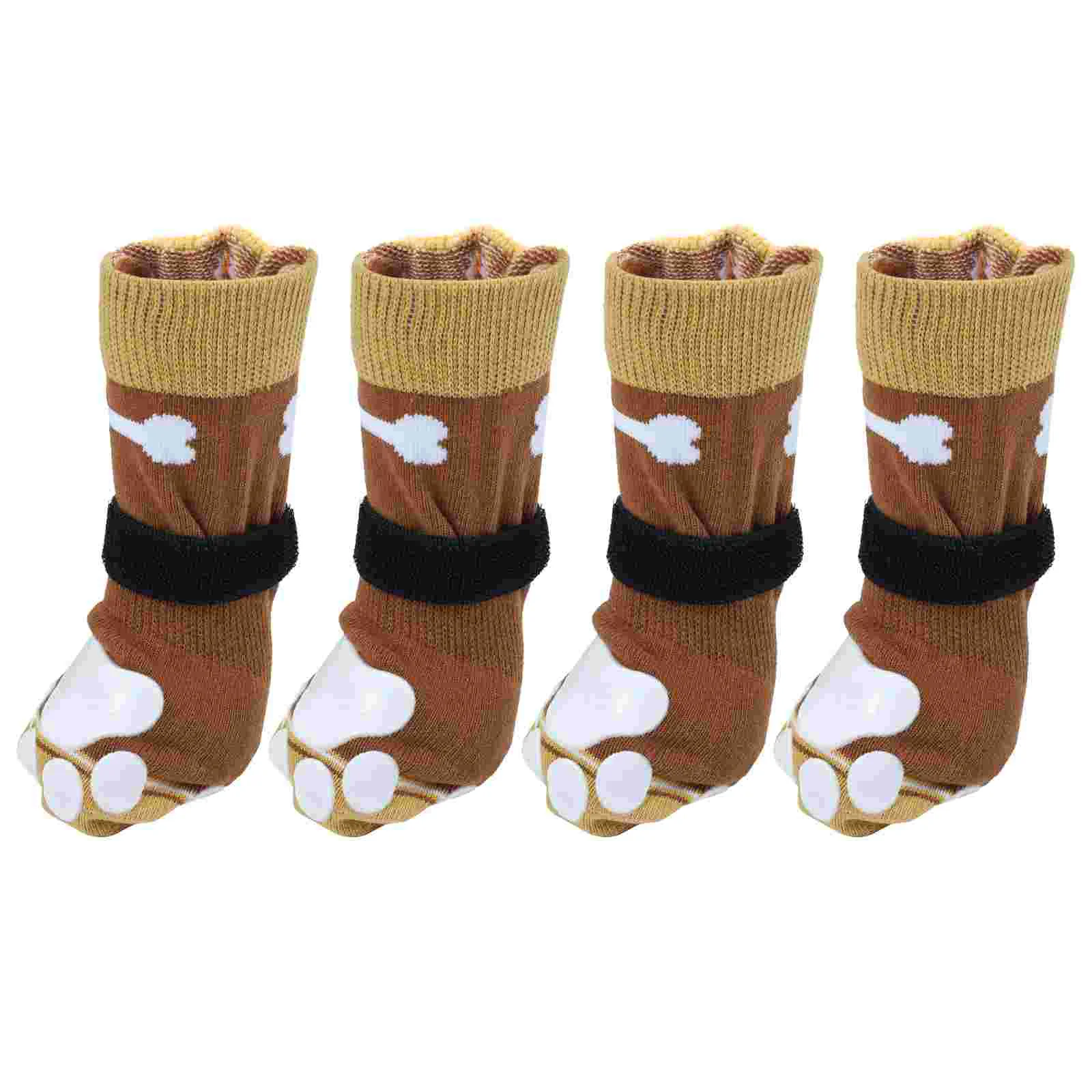 

4 шт., прочные хлопковые носки для собак