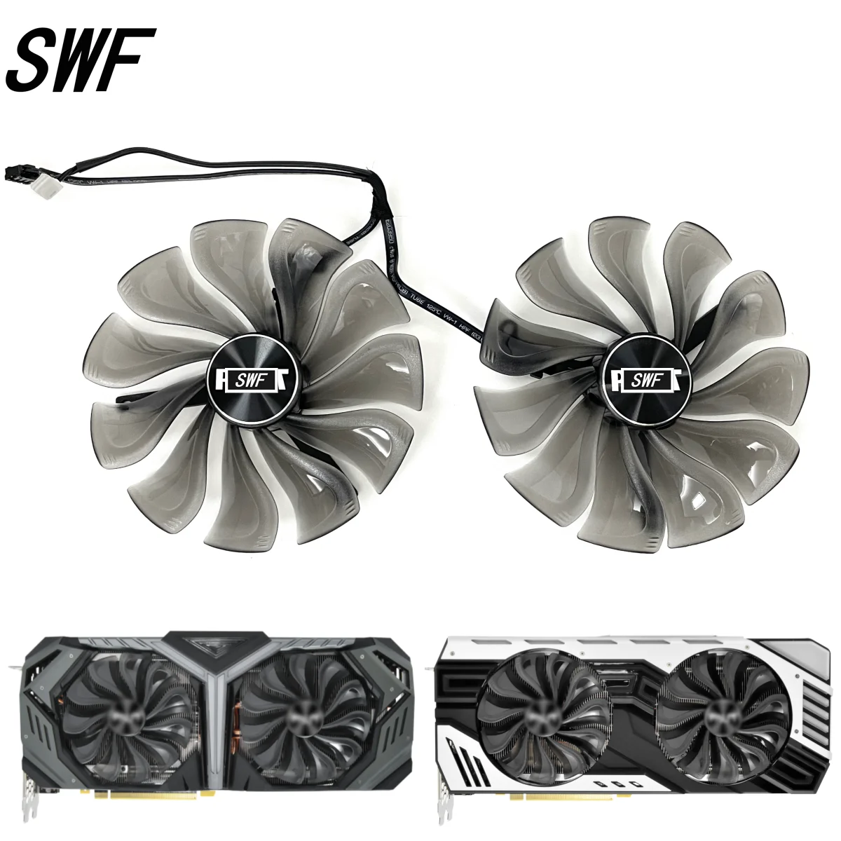 

95mm GAA8S2U FD10015H12S Palit RTX2080 Video Card Cooling Fan For Palit RTX 2060 2070 2080 Super JetStream Graphics Card Cooler