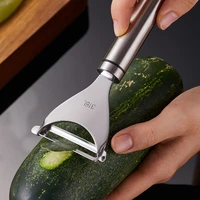 stainless steel fruit cutter vegetable peeler knife handheld potato cucumber carrot grater multifunction for home kitchen gadget
