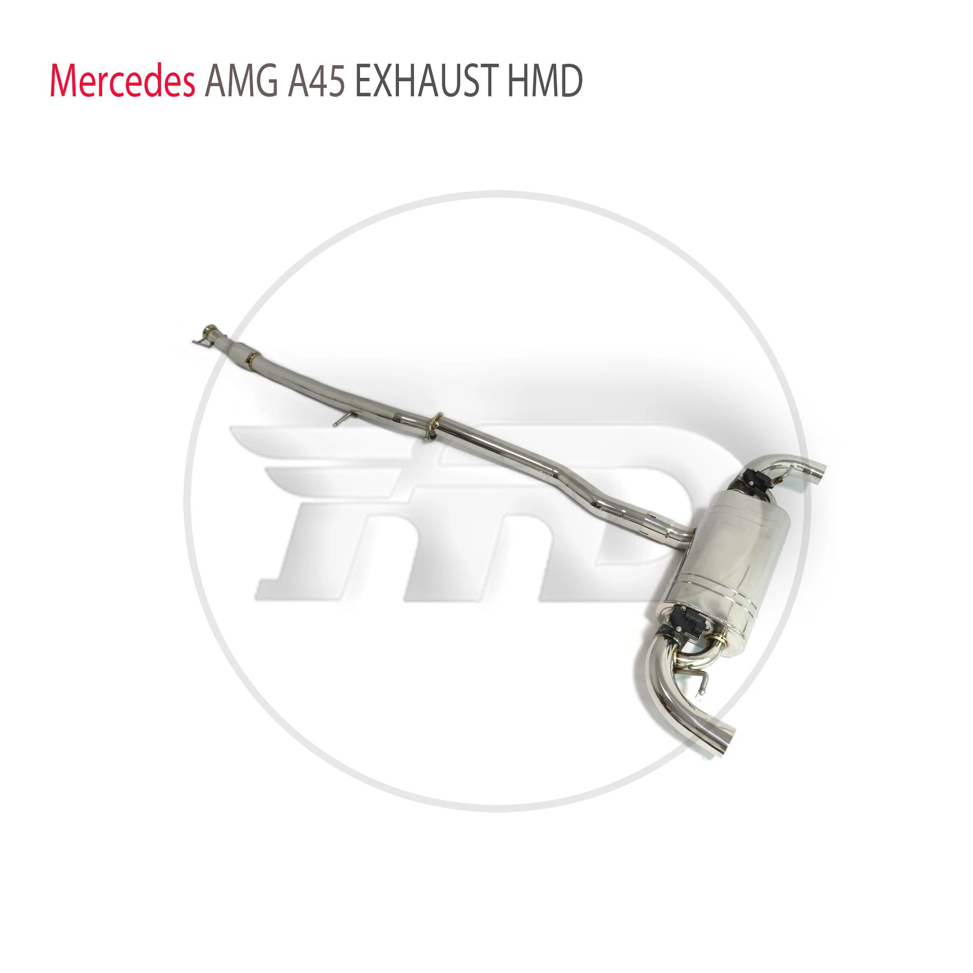 

HMD Stainless Steel Exhaust System Performance Catback for Mercedes Benz AMG A45 W176 Auto Accesorios Electronic Valve Muffler