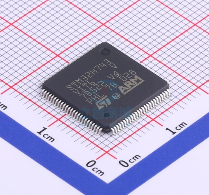 

Оригинальный автоматический микроконтроллер Stm32h743vit6 pacote lqfp100