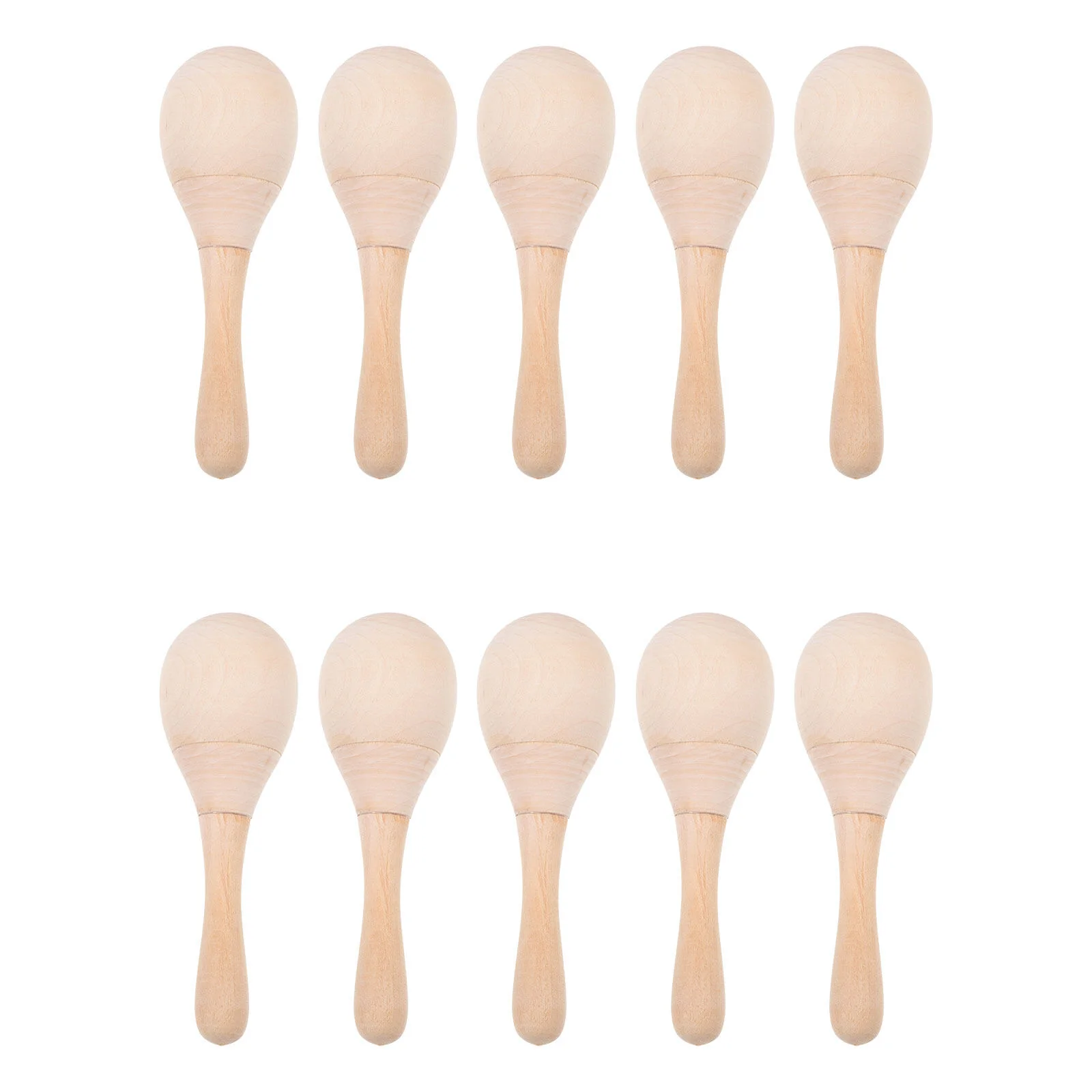 

Wooden Hammer Toys Kids Instrument DIY Painted Sand Hammers Children Educational