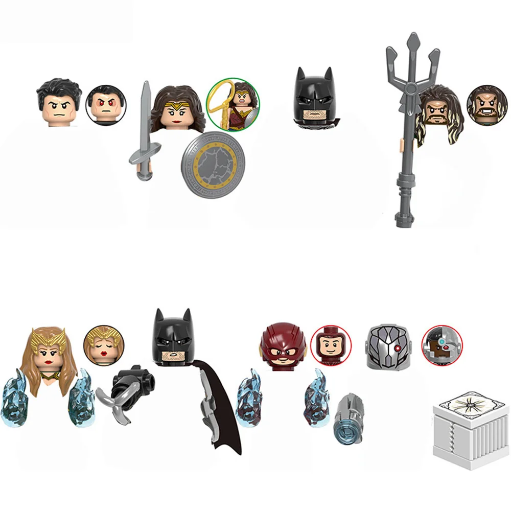 

Фильмы ТВ аниме мультфильм серия супер дети для Бэтмена-cyборг X0312 фотоигрушки подарки Минифигурки аксессуары