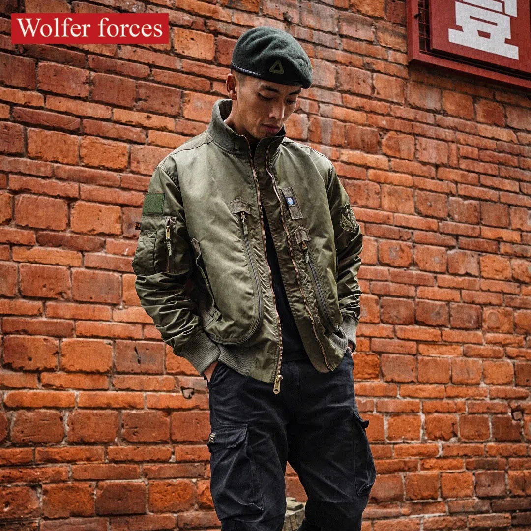 

Clothing Bomber Male Casual Style Windbreak Jacket Man Oversize Winter Jacket Golf Jackets Camping Military Sports Windbreak