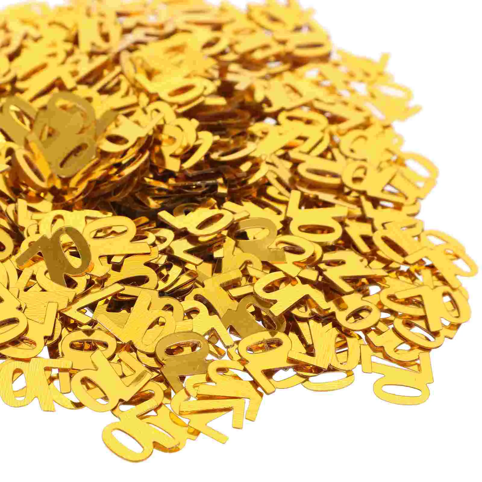 

Table Birthday Party Glitter Number Anniversary 70Th Sequins Sprinkles Scatter Decoration Seventy Years Old Nail Letter