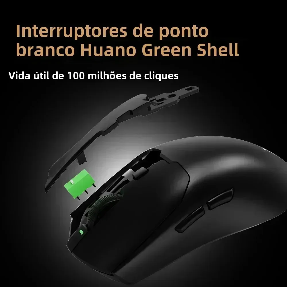 Delux M700 Pro Ultra Mouse 8k Return Paw3950 Двухрежимная игровая мышь для киберспорта Легкие мыши для ноутбуков Аксессуары для ПК Воронт Подарок (art.: 3920cbc32d202) - 3920cbc32d202