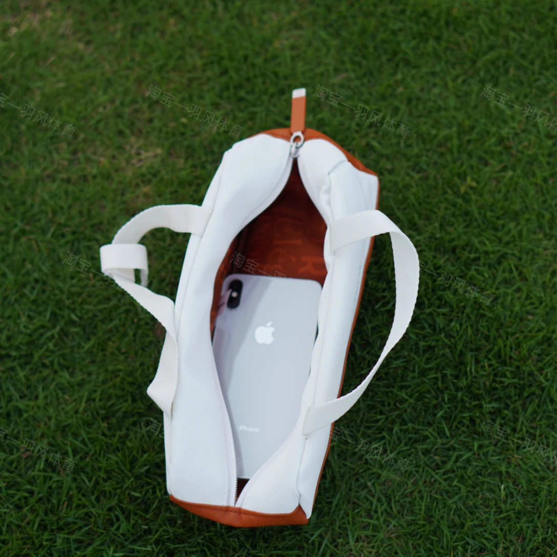 Сумка-цепочка для ключей Wilson ROLAND GARROS French Open Orange White Handheld Mini Tennis Key Pack RG WR 8035001001